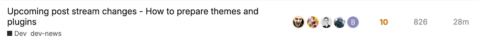 Topic list item before